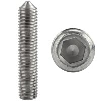 Gewindestifte mit Spitze (DIN 914)
