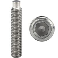 Gewindestifte mit Zapfen (DIN 915)