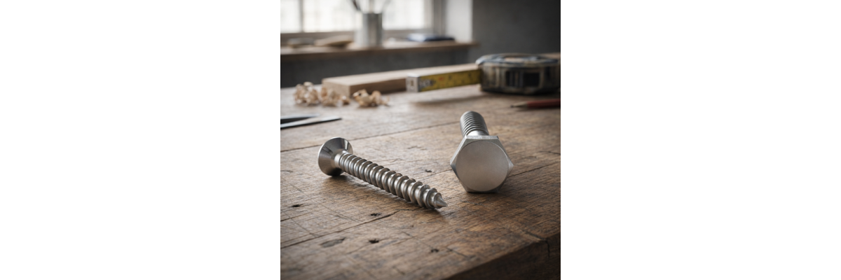 Spanplattenschrauben vs Holzschrauben DIN 571 Unterschied Anwendung Auswahl und richtige Schraube für Holz - Spanplattenschrauben vs Holzschrauben DIN 571 Unterschied und Anwendung