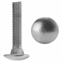 Schlossschrauben M10x60 mit Vierkantansatz DIN 603...