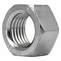 Sechskantmuttern M6 DIN 934 Edelstahl A2