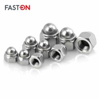 Hutmuttern M10 selbstsichernd mit nichtmetallischem Klemmteil DIN 986 Edelstahl A2