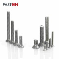 Senkkopfschrauben M8x65 mit Innensechskant DIN 7991 Edelstahl A2