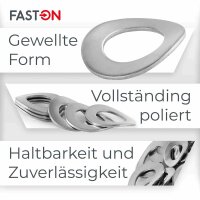 Federscheiben M7 gewellt DIN 137 Edelstahl A2