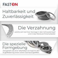 SCHNORR-Sicherungsscheiben M8 Form S (Standard) Edelstahl A2
