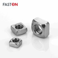 Vierkantmuttern M16 DIN 557 Edelstahl A2