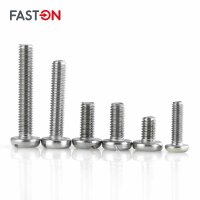 Flachkopfschrauben M5x8 mit Schlitz DIN 85 Edelstahl A2