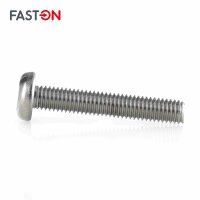 Flachkopfschrauben M5x8 mit Schlitz DIN 85 Edelstahl A2