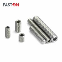 Gewindestifte M5x20 Innensechskant (ISK) mit Ringschneide DIN 916 Edelstahl A2