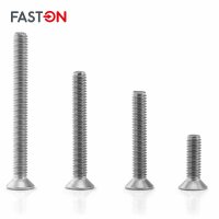 Senkkopfschrauben M4x10 Kreuzschlitz (PZ) DIN 965 Edelstahl A2