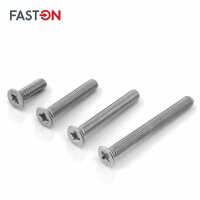 Senkkopfschrauben M4x35 Kreuzschlitz (PZ) DIN 965 Edelstahl A2