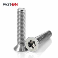 Senkkopfschrauben M4x10 Innensechsrund (TX) TX-20 DIN 965 Edelstahl A2