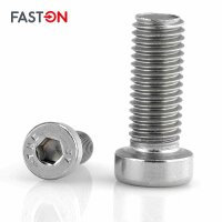 Zylinderschrauben M5x20 Innensechskant (ISK) niedrige Kopf DIN 7984 Edelstahl A2