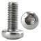 Linsenschrauben M6x16 Innensechsrund (TX) TX-30 DIN 7985 Edelstahl A2