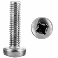 Linsenschrauben M6x16 Kreuzschlitz (PH) DIN 7985...