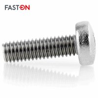 Linsenschrauben M6x16 Kreuzschlitz (PH) DIN 7985 Edelstahl A2