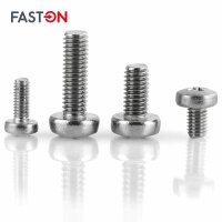 Linsenschrauben M6x16 Kreuzschlitz (PH) DIN 7985 Edelstahl A2