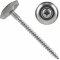 Spenglerschrauben POZI (PZ) mit U-Scheibe (20mm) ähnl. DIN 7995 Edelstahl A2
