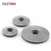 Dichtscheiben 5,2x20 für Senkschrauben mit grauem EPDM Edelstahl A2