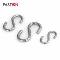 S-Haken D=5 Symmetrisch Edelstahl A4