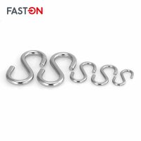 S-Haken D=10 Symmetrisch Edelstahl A4
