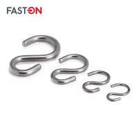 S-Haken Asymmetrisch 4 mm Edelstahl A2