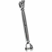 Wantenspanner M4 Gabel/Gabel geschweißt geschlossen...