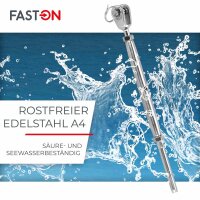 Wantenspanner D=6 M12 Gabel/Drahtseil geschweißt...