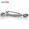 Wantenspanner M8 Gabel/Gabel geschweißt offen Edelstahl A4