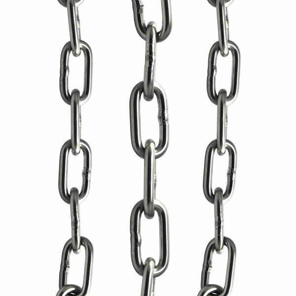 Kette 3 mm - kurzgliedrig DIN 766 Edelstahl A4