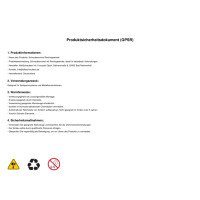 Schraubterminal D=3+4 M6 Rechtsgewinde, Edelstahl A4