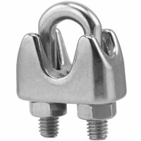 Drahtseilklemme für D=6 mm hohe Form ähnl. DIN...