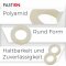Unterlegscheiben 6,4 (M6) DIN 125 Polyamid PA
