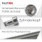 Zylinderschrauben M5x35 Innensechsrund (TX) (ISO 14579) Edelstahl A2