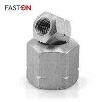 Sechskantmuttern 1,5 d hoch M6 Form B DIN 6330 Edelstahl A2