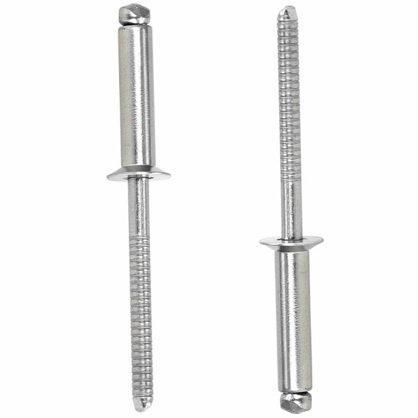 Blindnieten 4,0x8 mm Senkkopf DIN 7337 Edelstahl A2