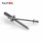Dichtblindnieten 4x14 mit Flachkopf gerillter Nietdorn ISO 16585 Edelstahl A2
