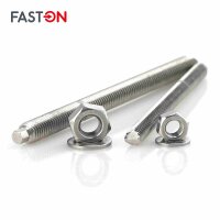 Ankerstangen M10x130 Edelstahl A4