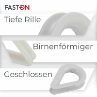 Kausche 6mm aus Nylon