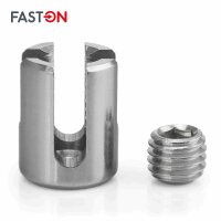 Kreuzklemme Geschlossen 4mm Edelstahl A4