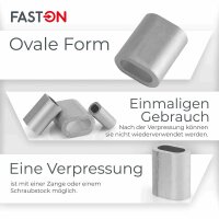 Pressklemme Aluminium 1,5mm