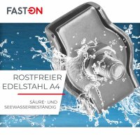 Simplex Drahtseilklemme 2mm Edelstahl A4