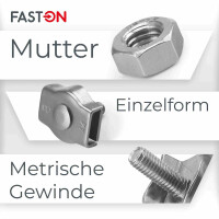 Simplex Drahtseilklemme 10mm Edelstahl A4