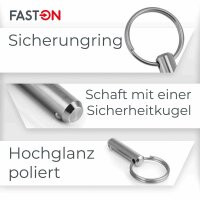 Steckbolzen Mit Kugelsicherung 6x35mm