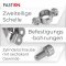 Doppelschelle Singel 25mm