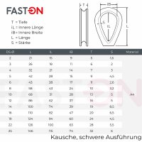 Kausche Schwere Form 3mm