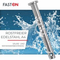 Steckbolzen 5x21mm Edelstahl A4