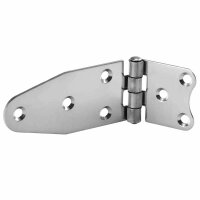 Scharnier Form A 129x40mm Edelstahl A2
