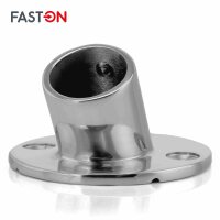 Relingfuss 60° rund 22mm