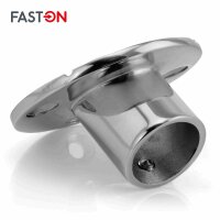 Relingfuss 60° rund 22mm